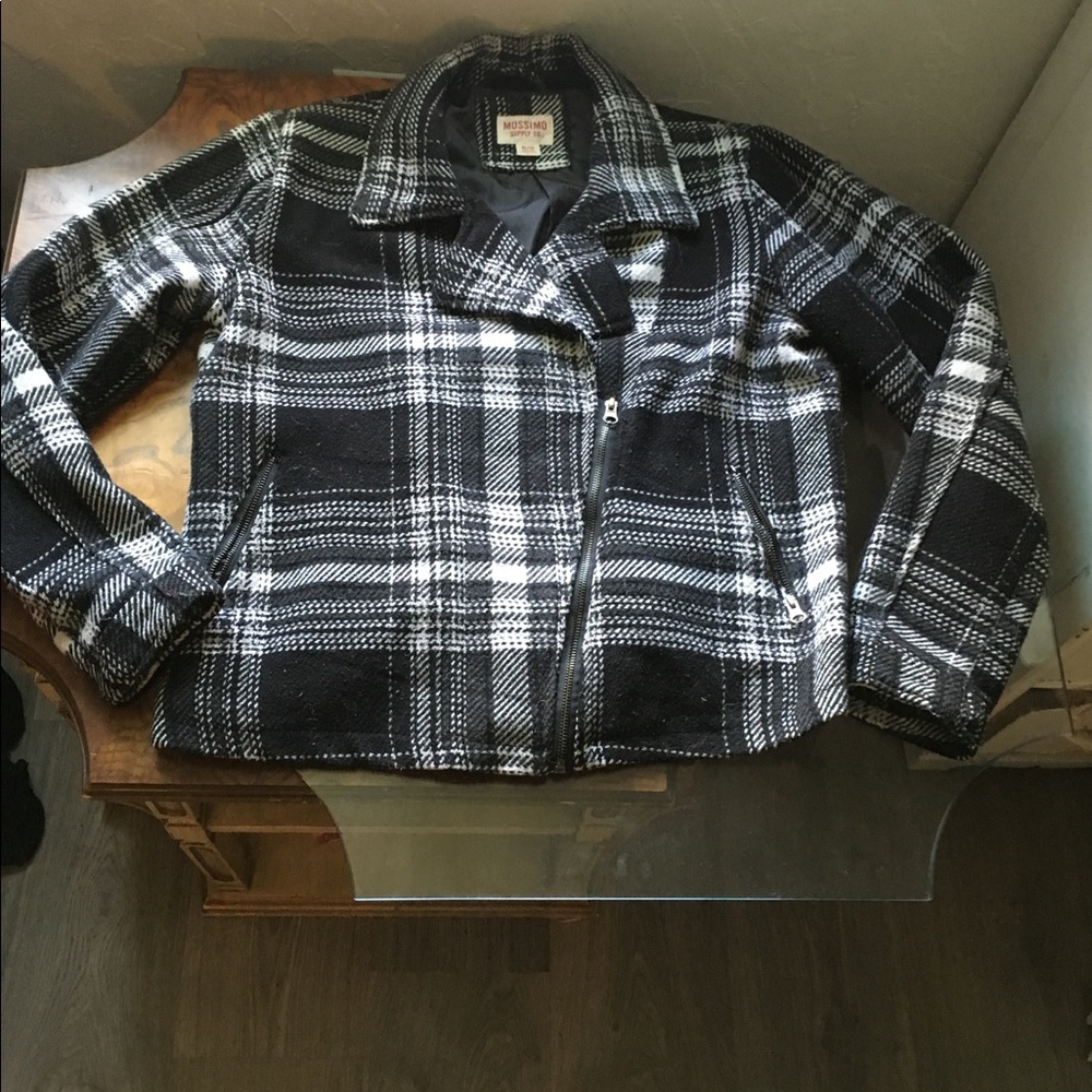 6 FOR $25 Wool Racer Jacket by Mossimo Supply Co.